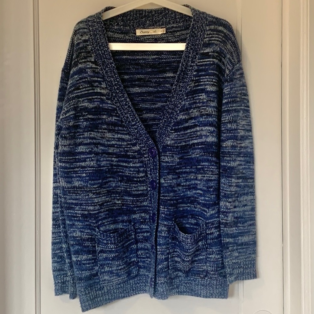 Oversized Knit Cardigan by Sunny Girl